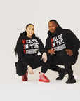 Black W.I.N Hoodie Set